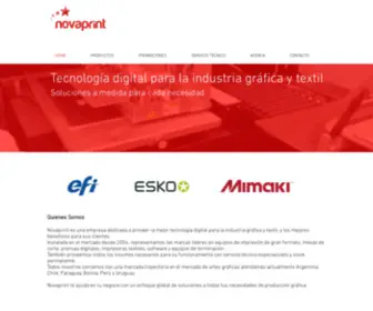 Novaprintgroup.com(Terminación) Screenshot