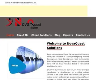 Novaquestsolutions.net(NovaQuest) Screenshot