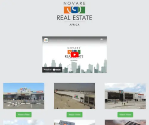 Novare-Realestate.com(Novare Realestate) Screenshot