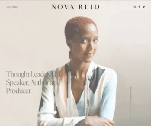 Novareid.com(Nova Reid) Screenshot