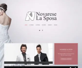 Novaresesposa.com(Novarese La Sposa) Screenshot