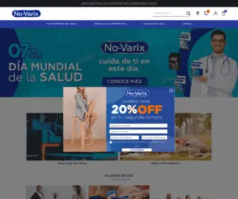 Novarix.co(No-Varix Tienda Online | Medias de compresión) Screenshot