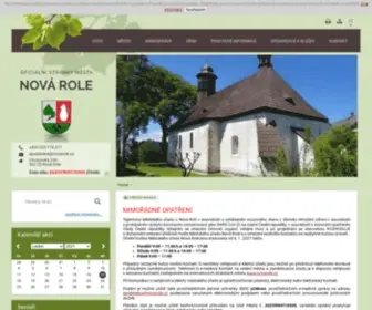 Novarole.cz(Město Nová Role) Screenshot