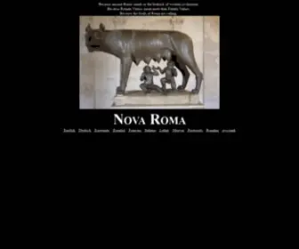 Novaroma.org(Nova Roma) Screenshot