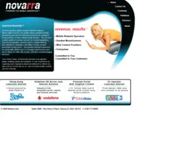 Novarra.com(IIS Windows Server) Screenshot