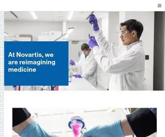 Novartis.com(Novartis) Screenshot