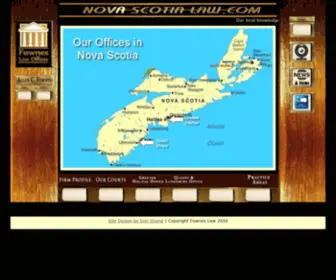 Novascotialaw.com(Performing Maintenance) Screenshot