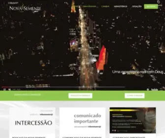 Novasemente.org(Nova Semente) Screenshot