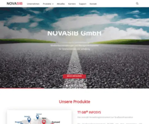 Novasib.de(NOVASIB GmbH) Screenshot