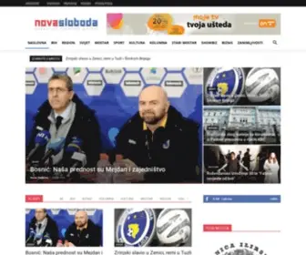 Novasloboda.ba(Nova Sloboda) Screenshot