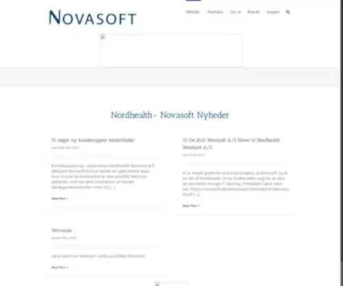 Novasoft.dk(Novasoft) Screenshot