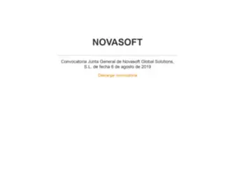 Novasoft.es(Novasoft) Screenshot
