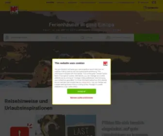 Novasol.ch(Ferienwohnungen & Ferienhäuser) Screenshot