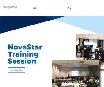 Novastar.tech(Global leading LED display control solution) Screenshot