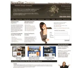 Novastardesign.com(Web Design and Website Development Company) Screenshot