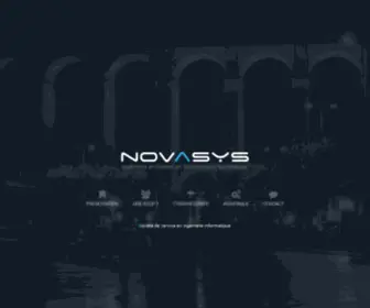 Novasys.coop(Ingénierie et Conseil en Technologies Numériques) Screenshot