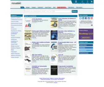 Novatec.com.br(Livros de Informática) Screenshot