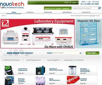 Novatech-Usa.com(Nova-Tech International) Screenshot