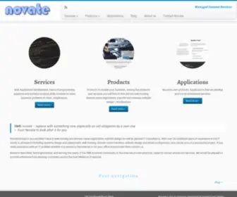 Novate.co.uk(Managed Internet Services) Screenshot