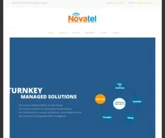 Novatelinc.com(Novatel inc) Screenshot