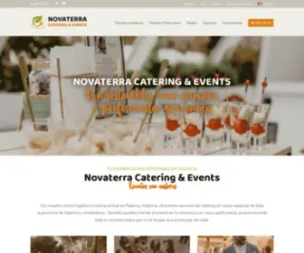 Novaterracatering.com(Novaterra Catering) Screenshot