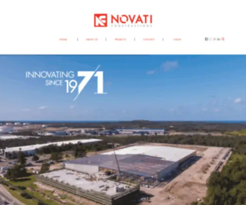 Novati.com.au(Novati Constructions) Screenshot