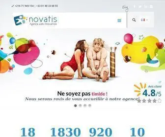 Novatis.tn(Création sites web tunisie) Screenshot