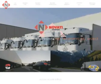 Novatitrasporti.it(Novati Trasporti S.r.l) Screenshot