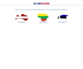 Novatours.eu(Didelis novaturo kelionių pasirinkimas) Screenshot