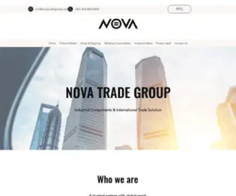 Novatradegroup.com(NOVA TRADE GROUP) Screenshot