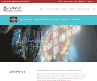 Novaumc.org(The United Methodist Church in Northern VA) Screenshot