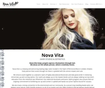 Novavita.ca(Nova Vita) Screenshot