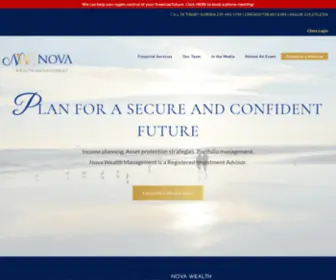 Novawealthmanagement.com(Nova Wealth Management) Screenshot