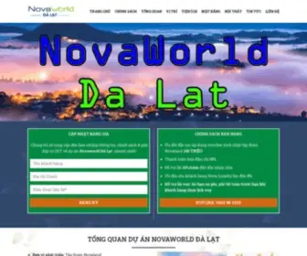 NovaWorld-Dalat.com(Novaworld Đà Lạt) Screenshot