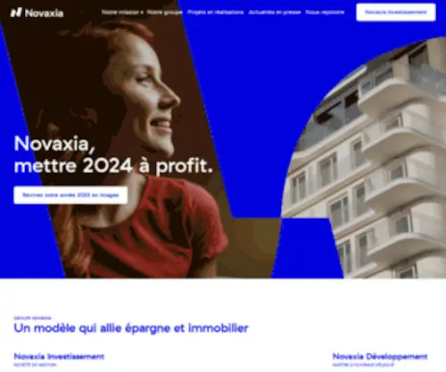 Novaxia.fr(Notre mission) Screenshot