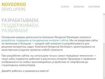 Novdev.ru(Создание сайтов Великий Новгород) Screenshot