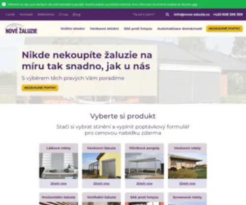 Nove-Zaluzie.cz(Nove Zaluzie) Screenshot