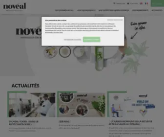 Noveal.com(Accueil) Screenshot