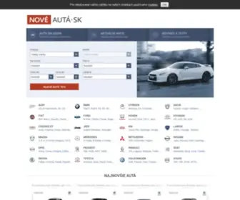 Noveauta.sk(Nové autá) Screenshot