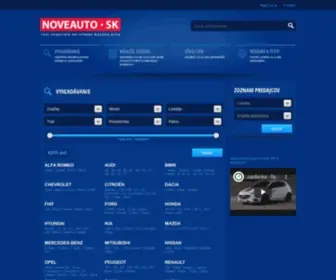 Noveauto.sk(Nové Auto) Screenshot