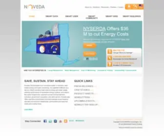 Noveda.com(Noveda Technologies) Screenshot