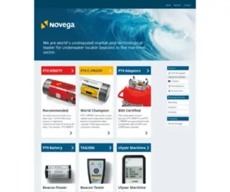 Novega-Sea.com(Novega GmbH) Screenshot