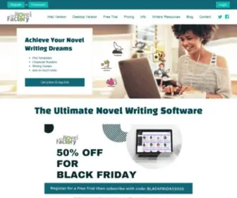 Novel-Factory.com(Novel Writing Software 2020) Screenshot