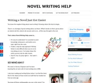 Novel-Writing-Help.com(Writing a Novel Just Got Easier) Screenshot