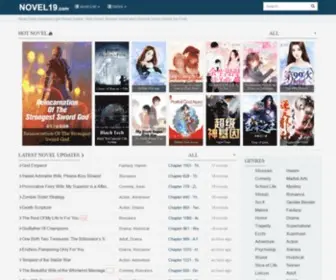 Novel19.com(See related links to what you are looking for) Screenshot