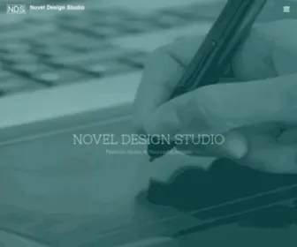 Noveldesignstudio.com(GET IN TOUCH Each author) Screenshot