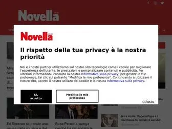 Novella2000.it(NovellaSito Ufficiale) Screenshot