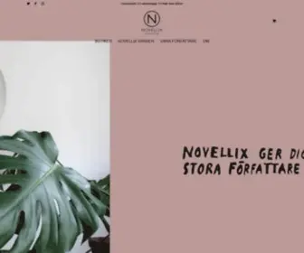 Novellix.se(Noveller i fickformat) Screenshot