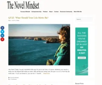 Novelmindset.com(Year-round essential shirt) Screenshot