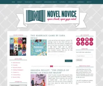 Novelnovice.com(Open a book) Screenshot